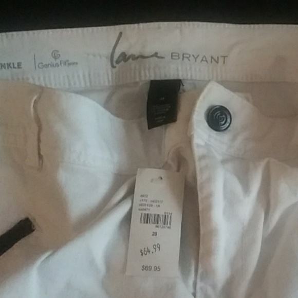 White Cotten/Spandex Means - Picture 2 of 2